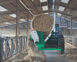 Dérouleuse de balle Hustler CH LX104² - 1