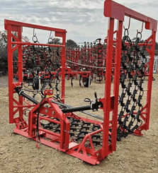 Herse de prairie Proforge 6m renforcée - double vérin - 1