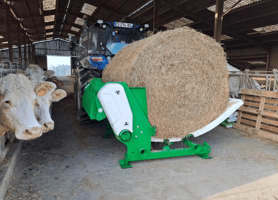 Dérouleuse de balle Hustler CH LX104²