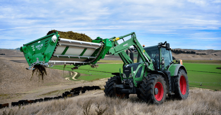 Dérouleuse de balle Hustler UNROLLA LX104