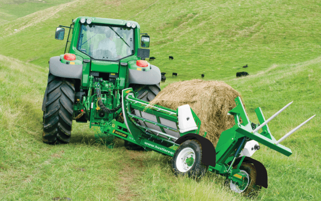 Dérouleuse de balle Hustler TX205
